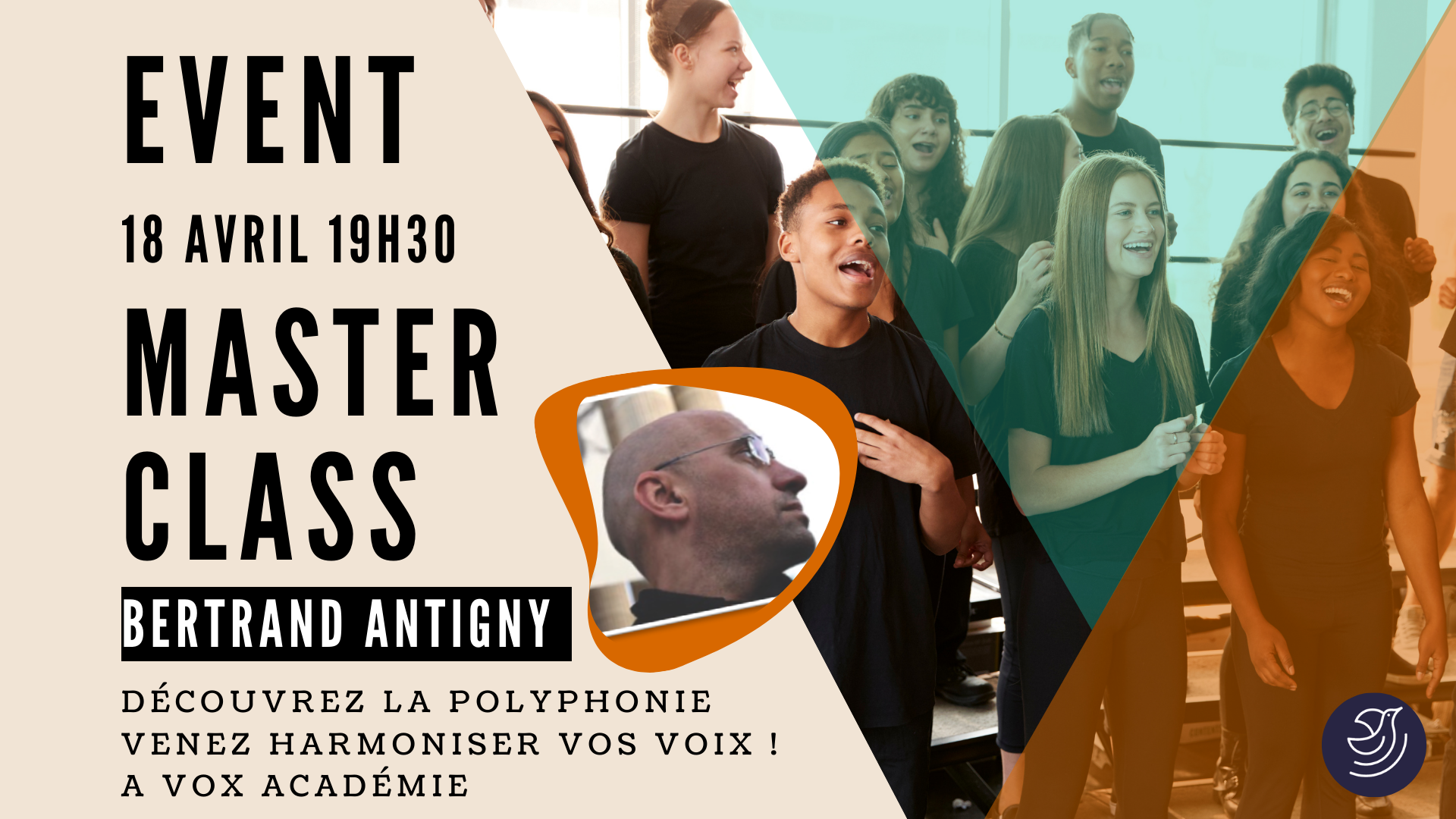 Masterclass polyphonie avec Bertrand Antigny